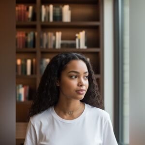 Stainless Steel Cable Choker Necklace with Cutout Heart Pendant
